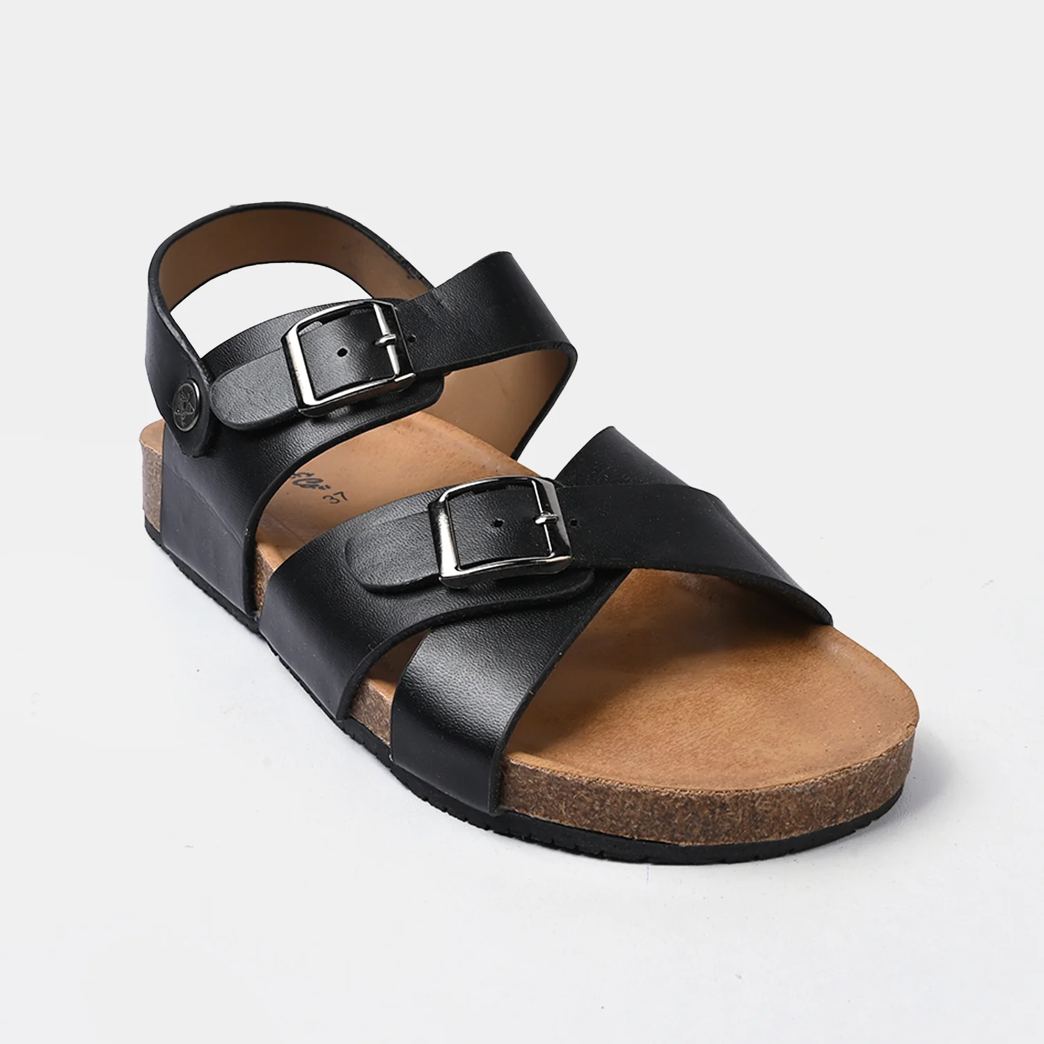 Boys Teen Sandal PD-01 - BLACK