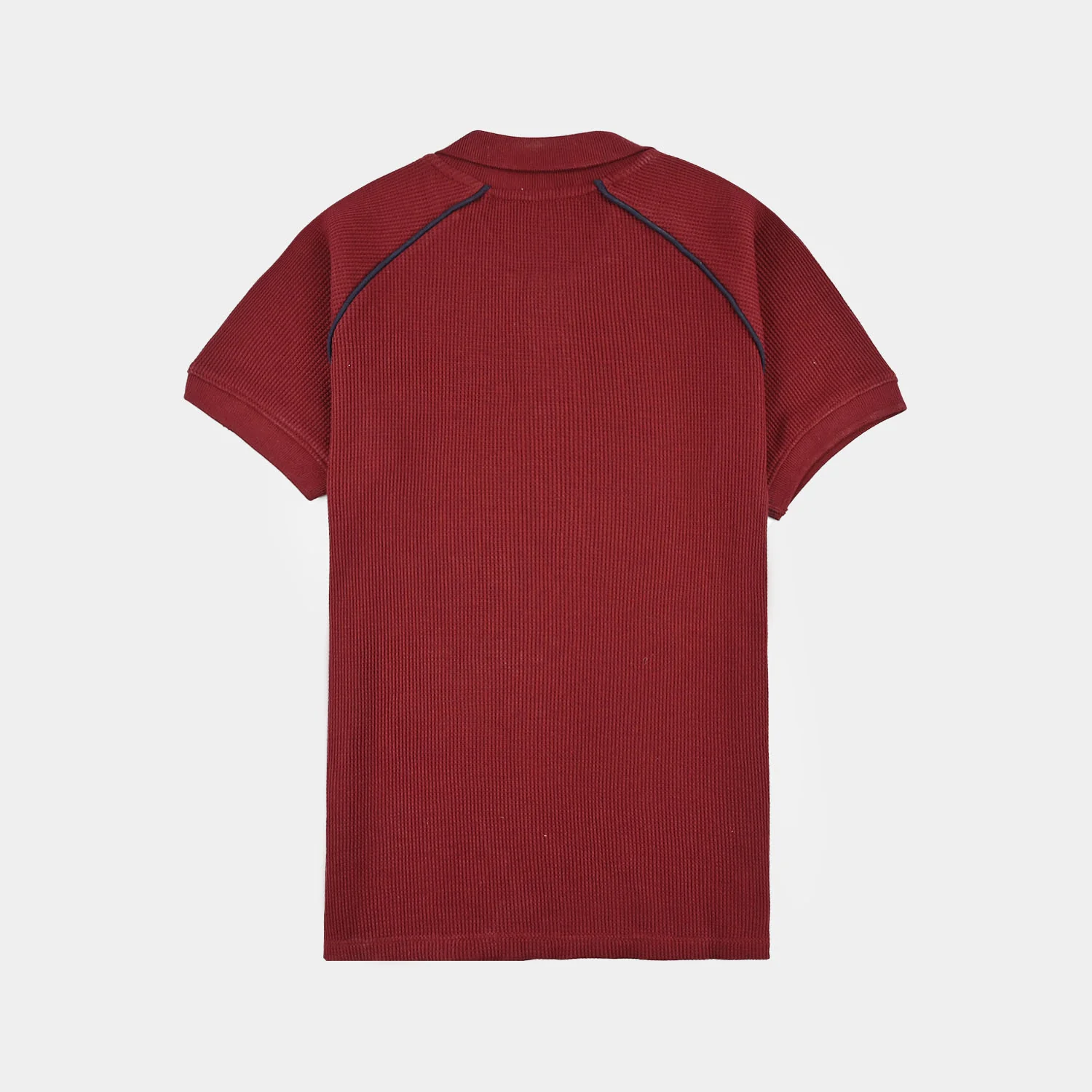 Boys Thermal Polo (Racing Crew) - Red - Image 4