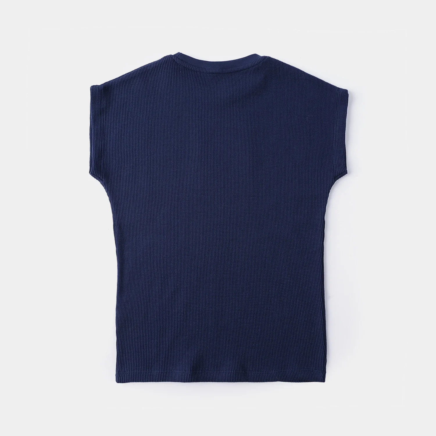 Boys Thermal Sando Calm Feelings - Navy Blue - Image 4