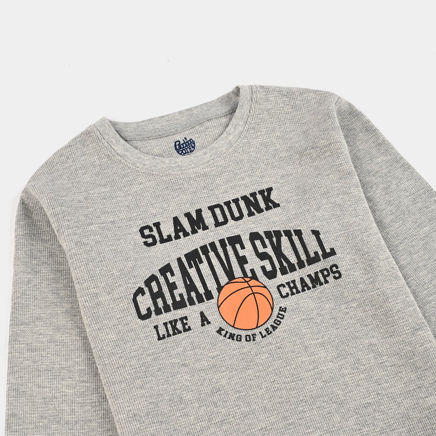 Boys Thermal T-Shirt - Grey - Image 3