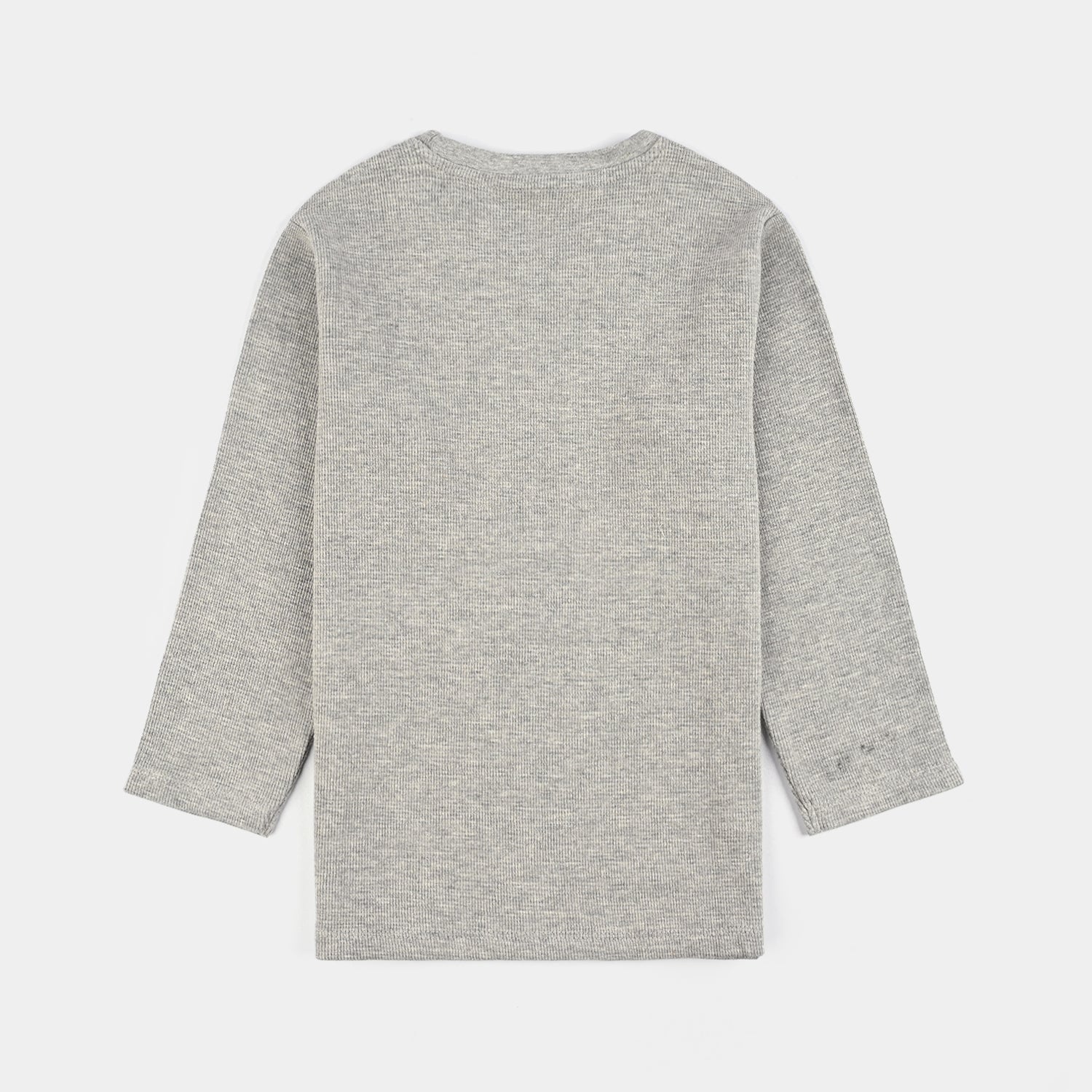 Boys Thermal T-Shirt - Grey - Image 4