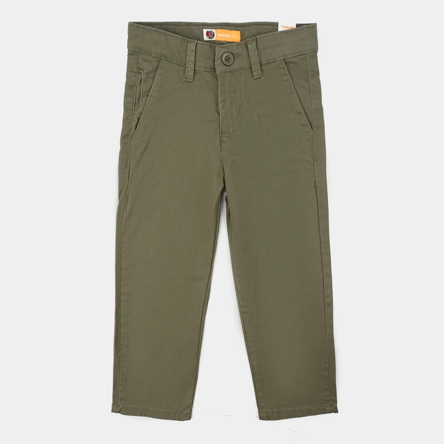 Boys Twill Pants Basic - Green