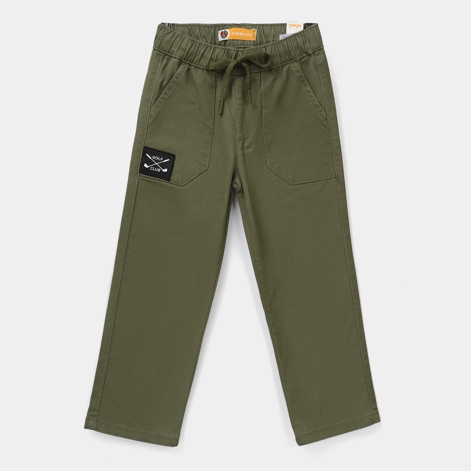 Boys Twill Pants Golf - Green