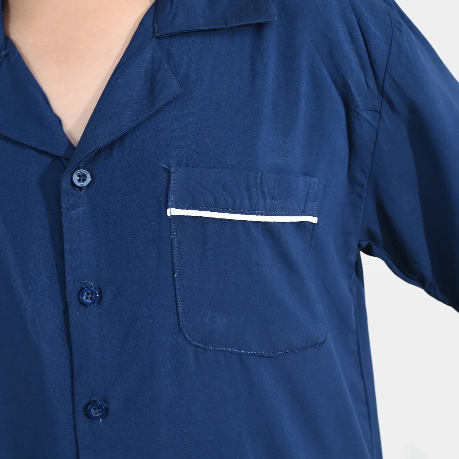 Boys Viscose Nightwear (Basic) - Blue - Image 5