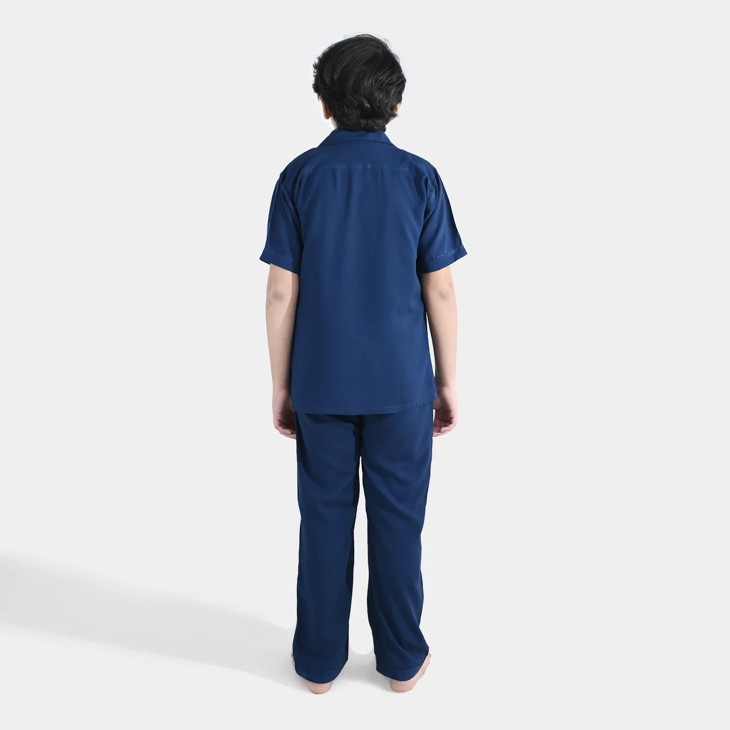 Boys Viscose Nightwear (Basic) - Blue - Image 6