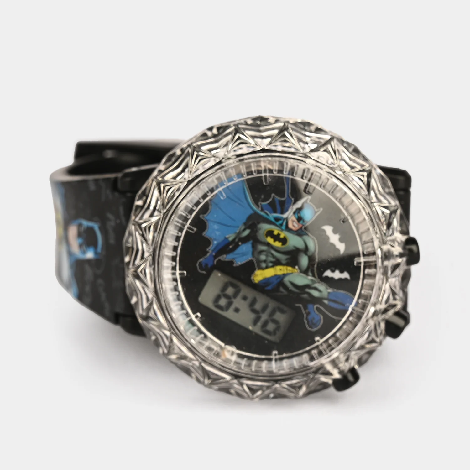 Kids Round Dial Spinning Wrist Watch with Light & Sound - Image 3