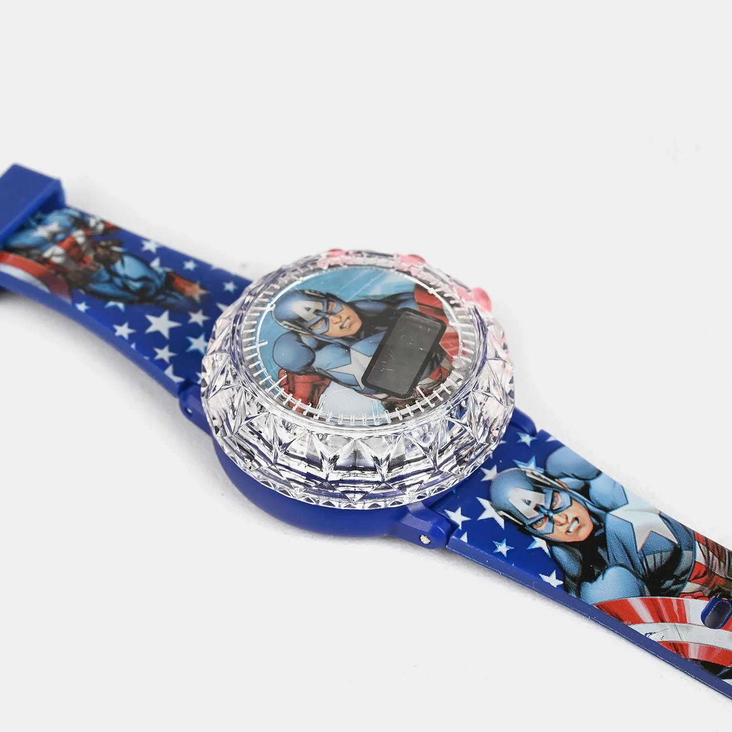 Kids Round Dial Spinning Wrist Watch with Light & Sound - Image 2
