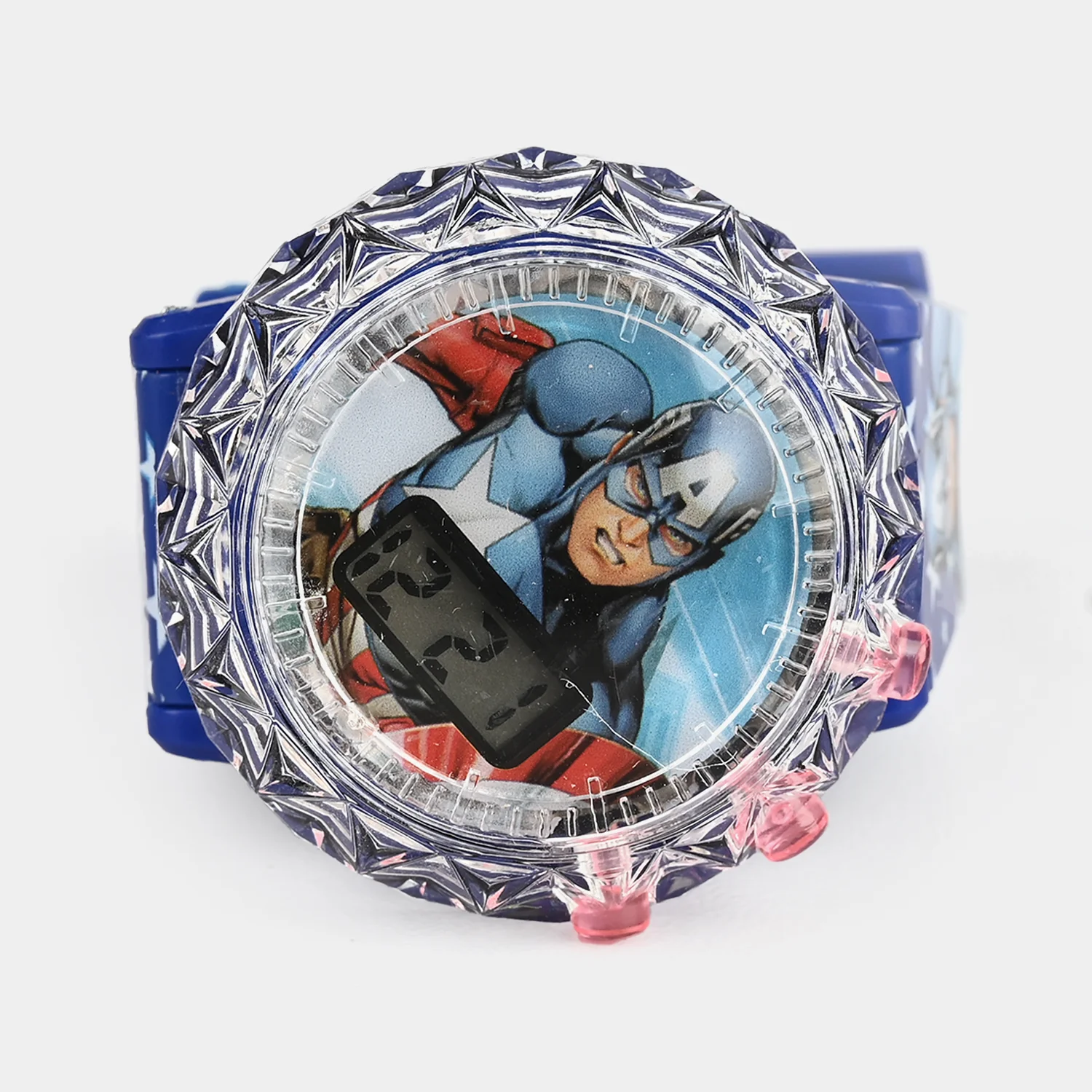 Kids Round Dial Spinning Wrist Watch with Light & Sound - Image 3