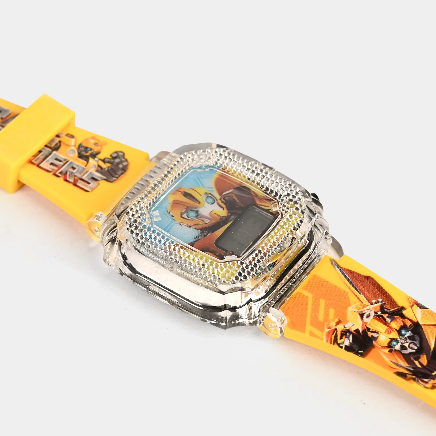 Boys Character Wristwatch Square Dial With Light & Sound - Image 2