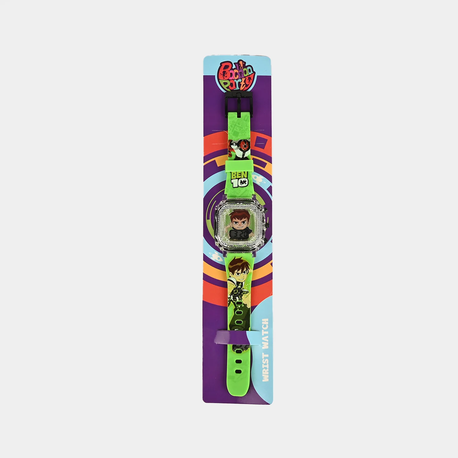 Boys Character Wristwatch Square Dial With Light & Sound - Image 4