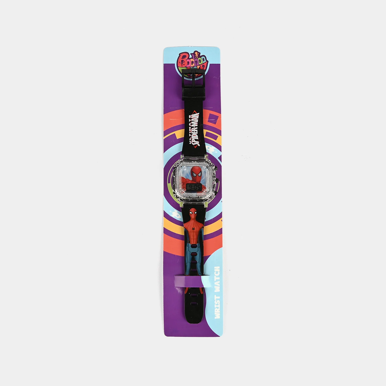 Boys Character Wristwatch Square Dial With Light & Sound - Image 4