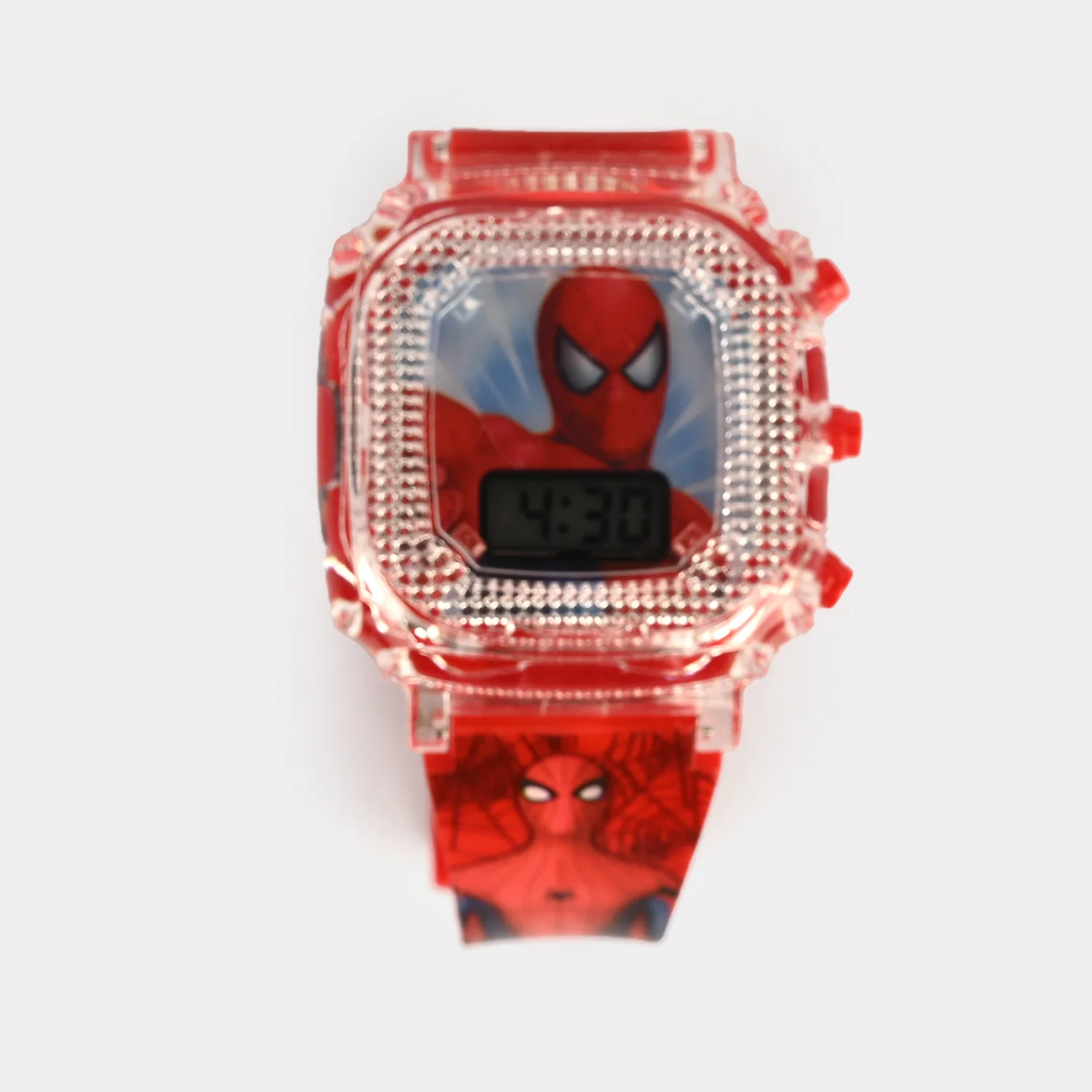 Boys Character Wristwatch Square Dial With Light & Sound - Image 3