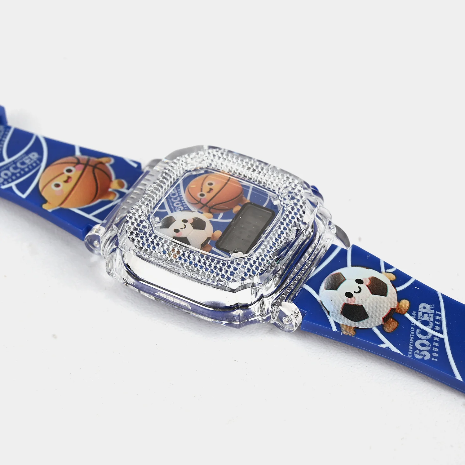 Boys Character Wristwatch Square Dial With Light & Sound - Image 2