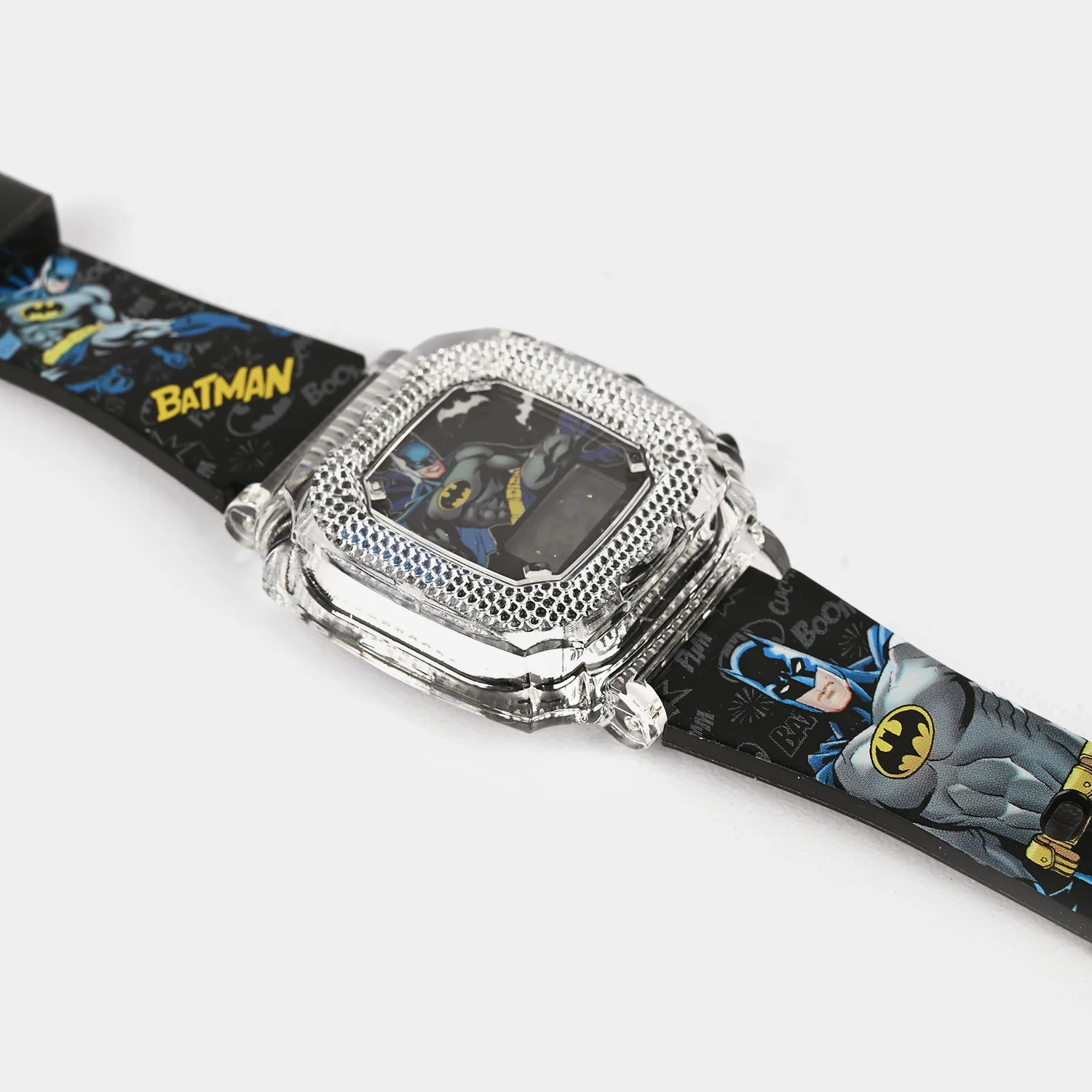 Boys Character Wristwatch Square Dial With Light & Sound - Image 2