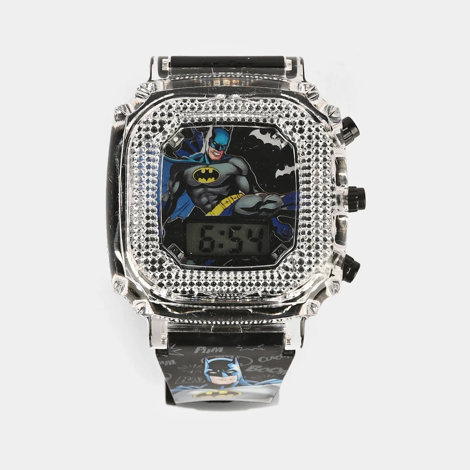 Boys Character Wristwatch Square Dial With Light & Sound - Image 3