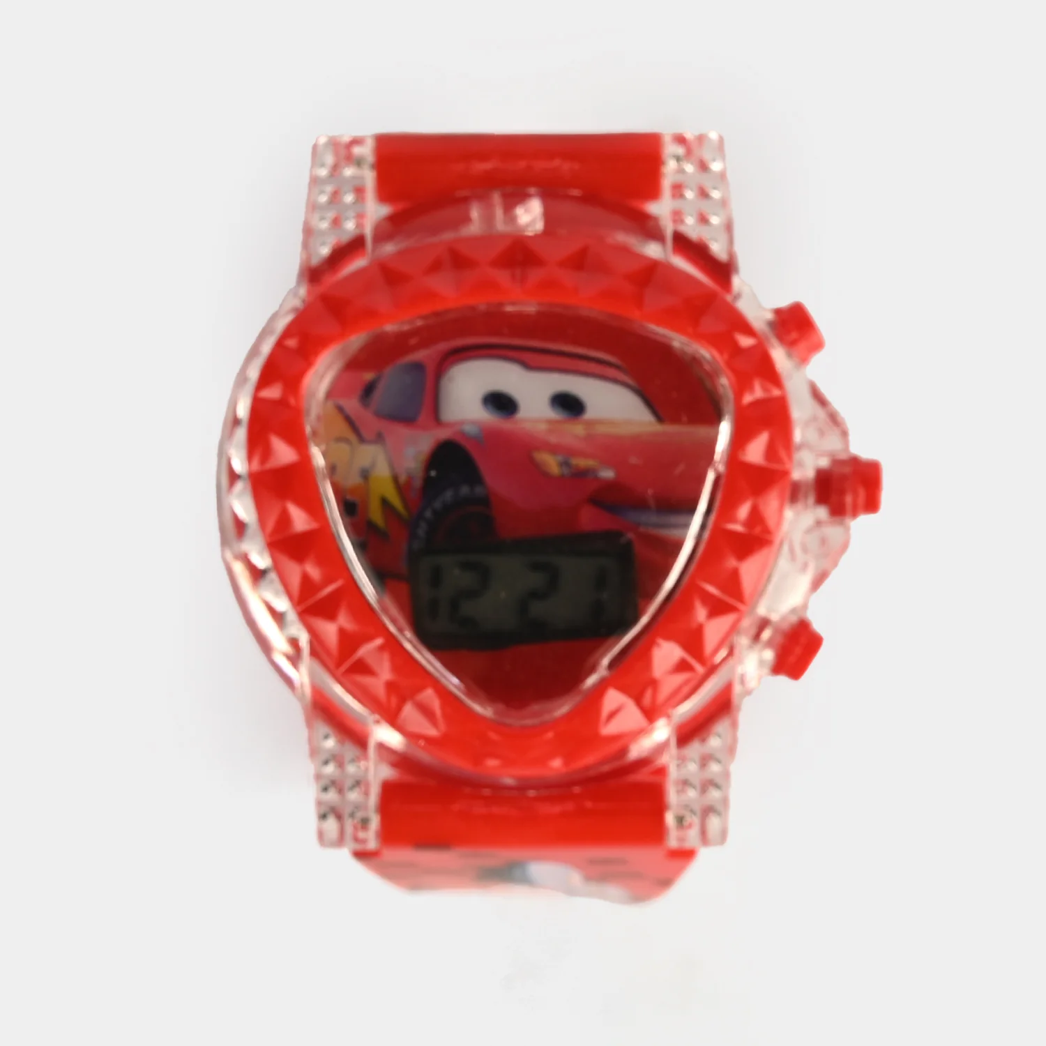 Kids Triangle Dial Wrist Watch with Light & Sound - Image 3