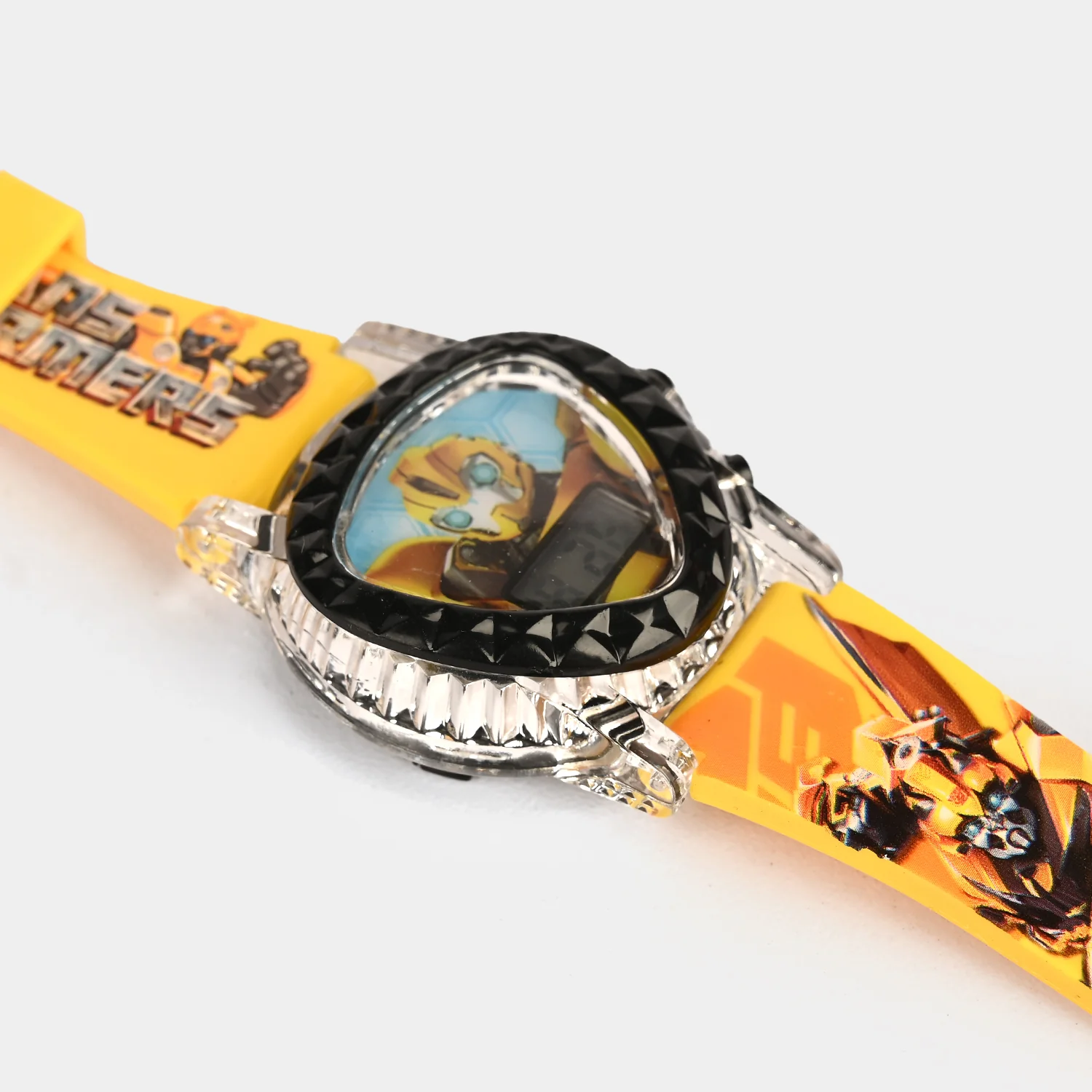 Kids Triangle Dial Wrist Watch with Light & Sound - Image 2