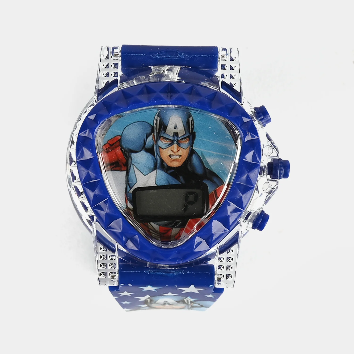 Kids Triangle Dial Wrist Watch with Light & Sound - Image 3
