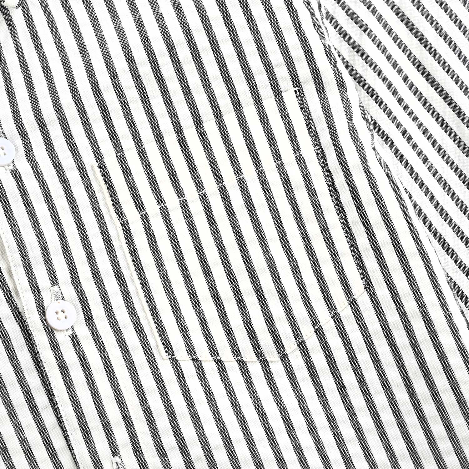 Boys Yarn Dyed Shirt Stripes - Grey - Image 3