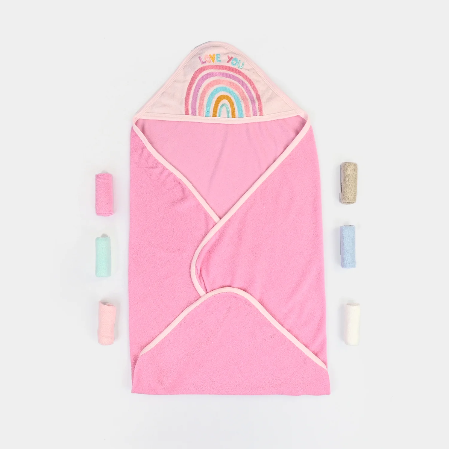 Hooded Bath Towel + Face Towel