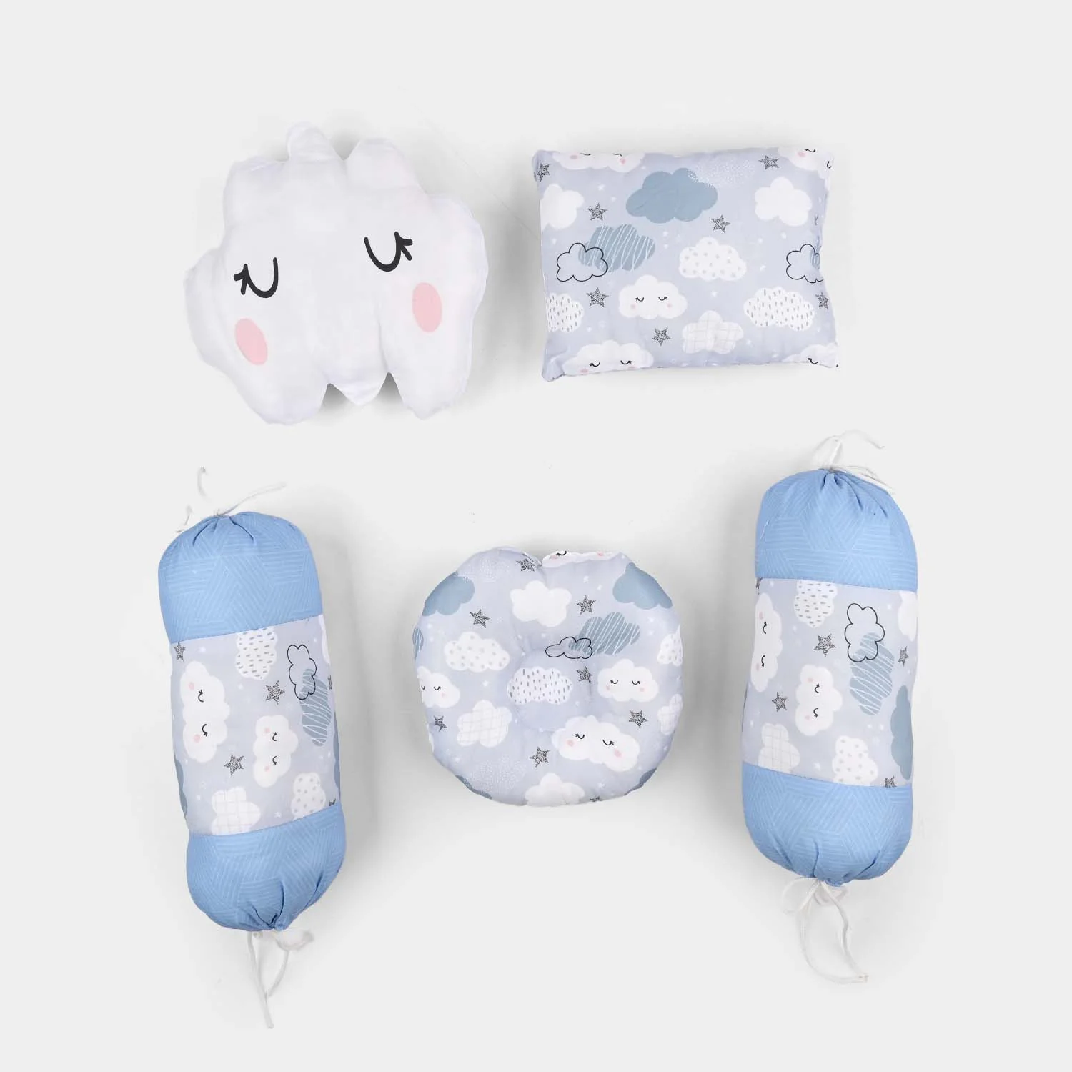 Infant Bedding Set 8PCs - Blue - Image 4