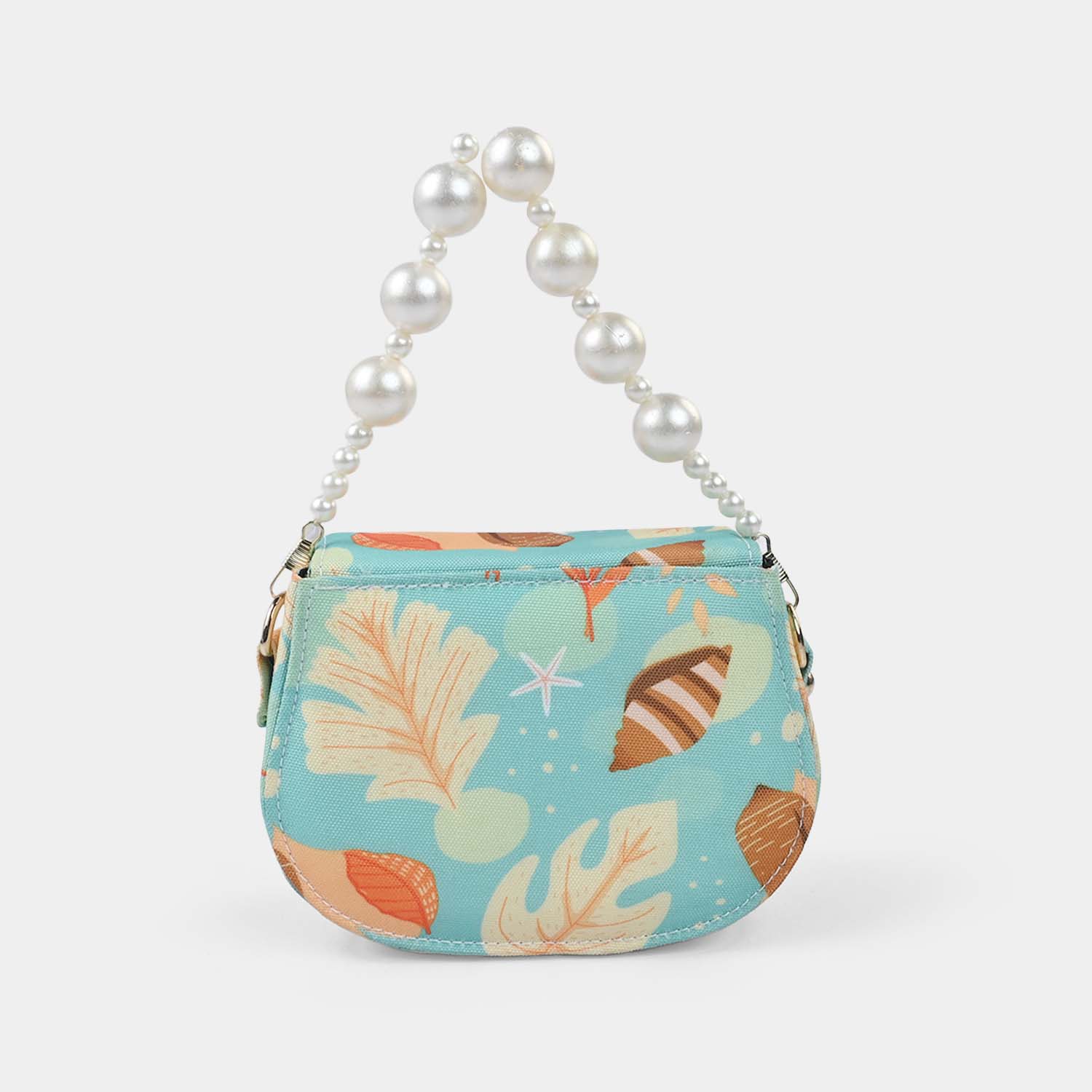 Kid's Fashion Hand Bag | Aqua Sea Life - Image 3