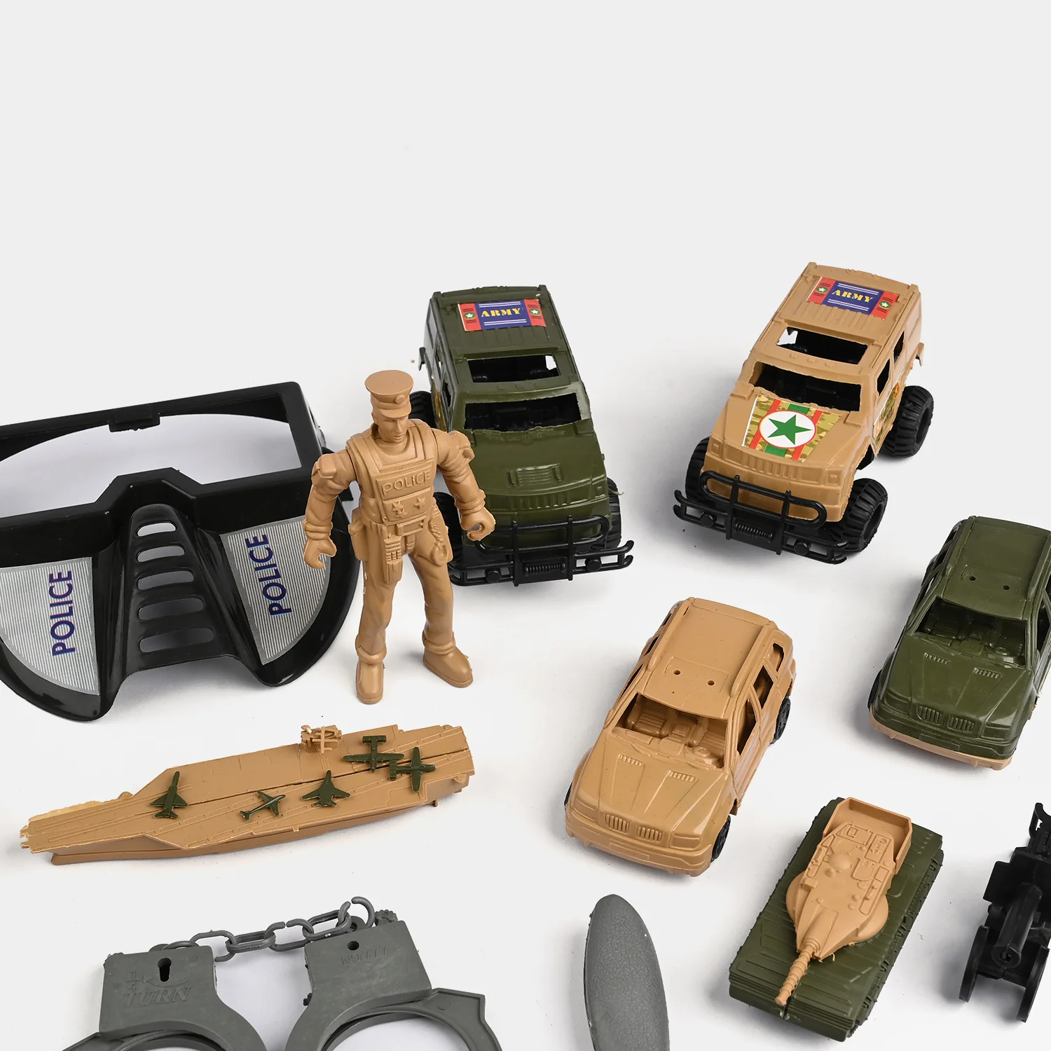 Military-Themed Large Toy Play Set for Kids - Image 2