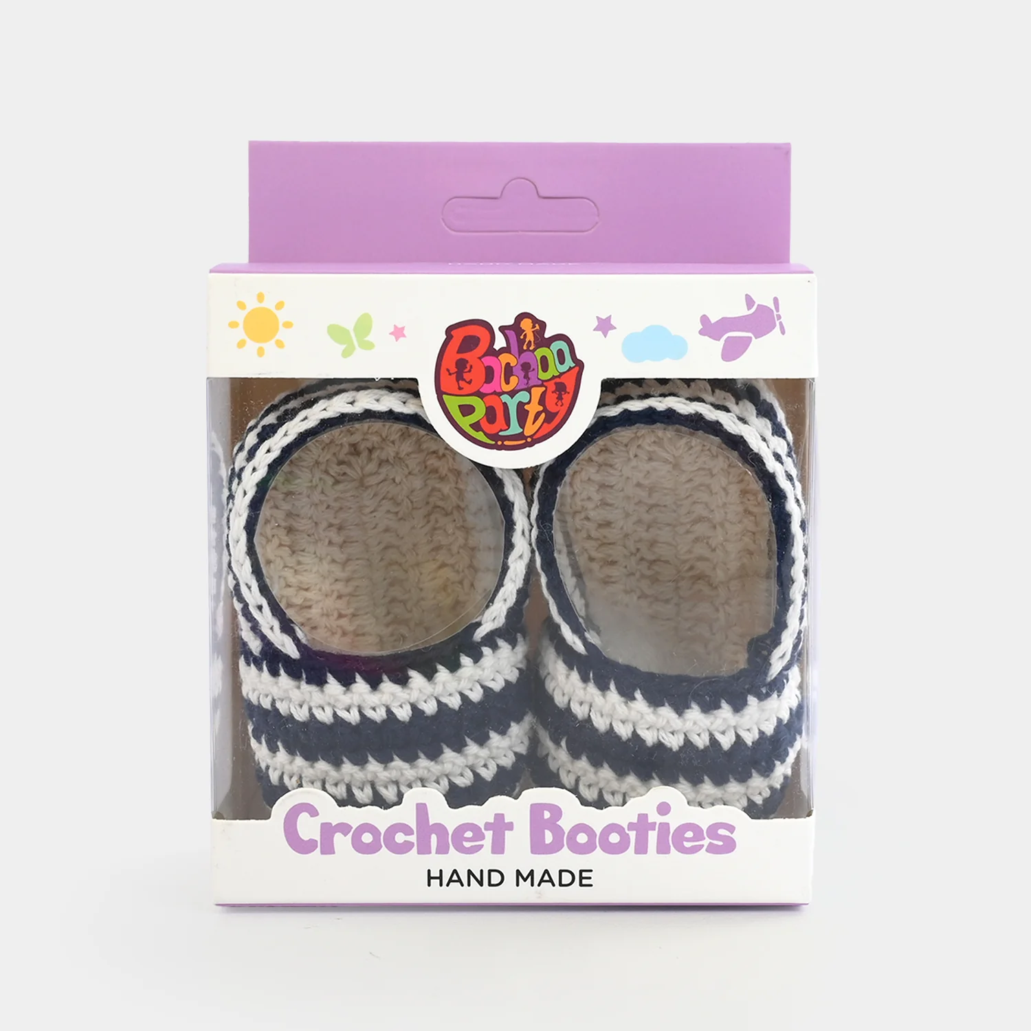 Hand-Made Crochet Baby Booties - Image 6