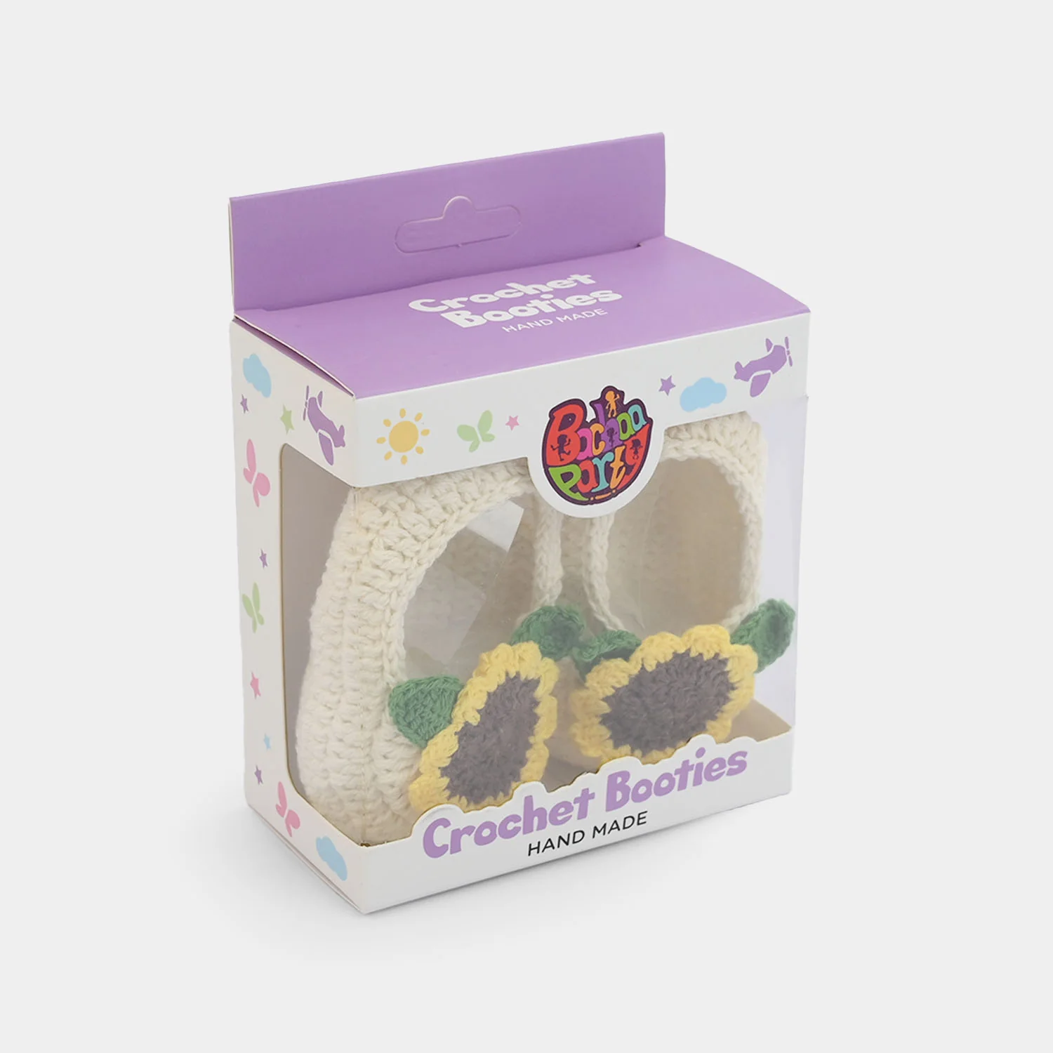Hand-Made Crochet Baby Booties - Image 3