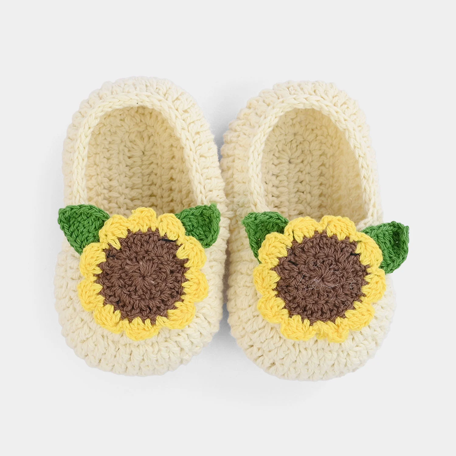 Hand-Made Crochet Baby Booties - Image 4