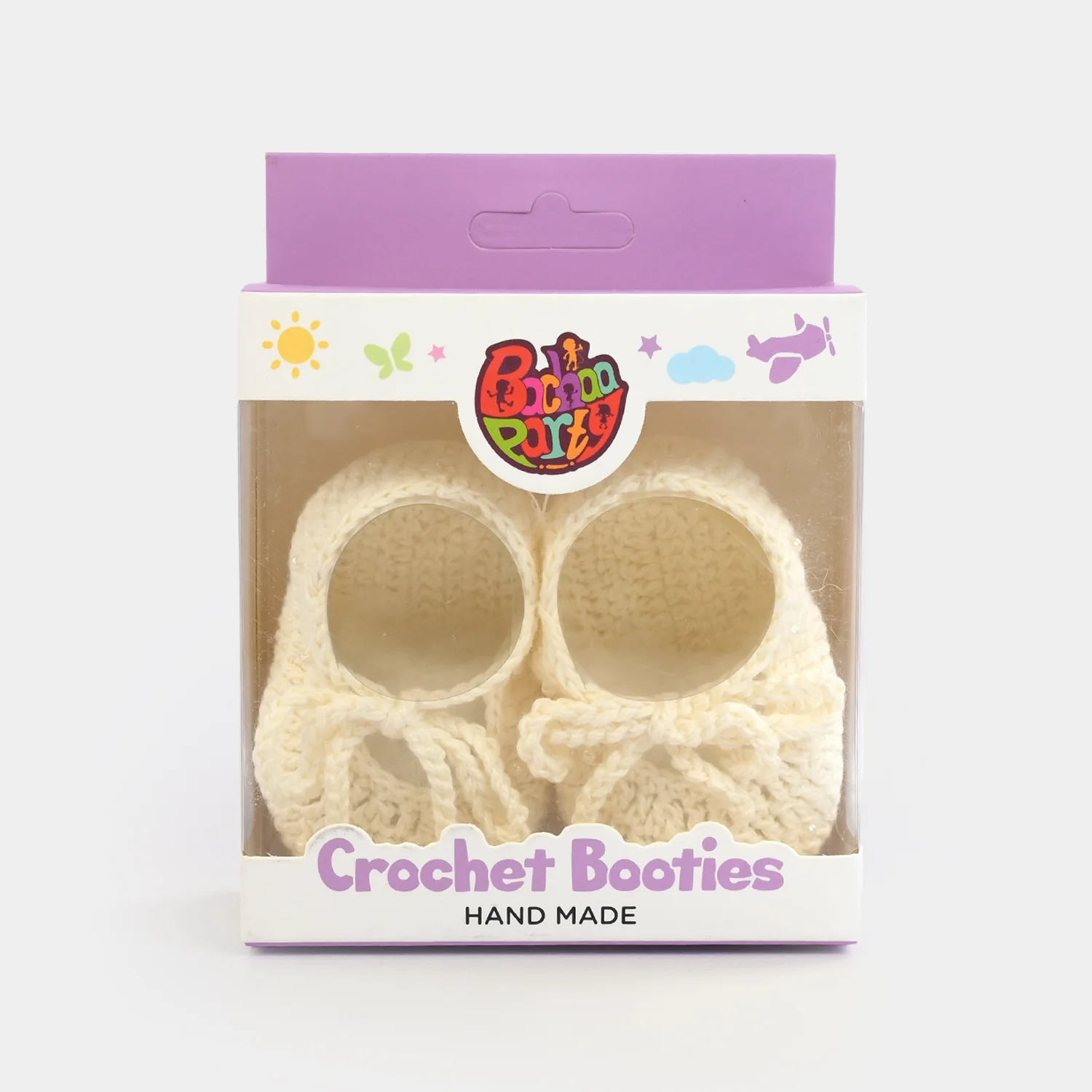 Hand-Made Crochet Baby Booties - Image 6