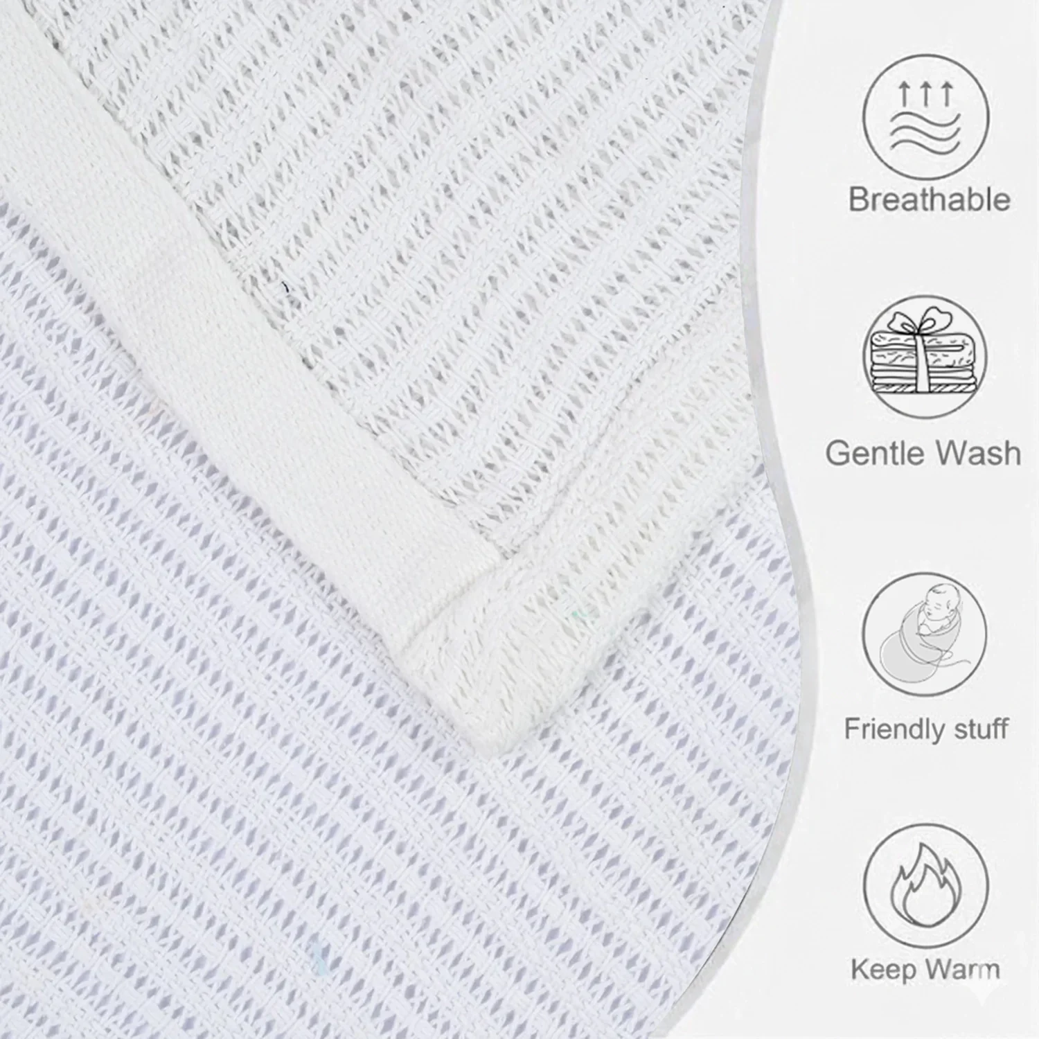 Baby Soft And Cozy Knitted Blanket - Image 2
