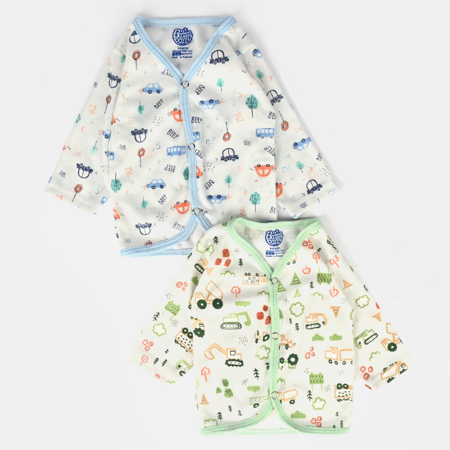 Baby Unisex Cotton Vest Set
