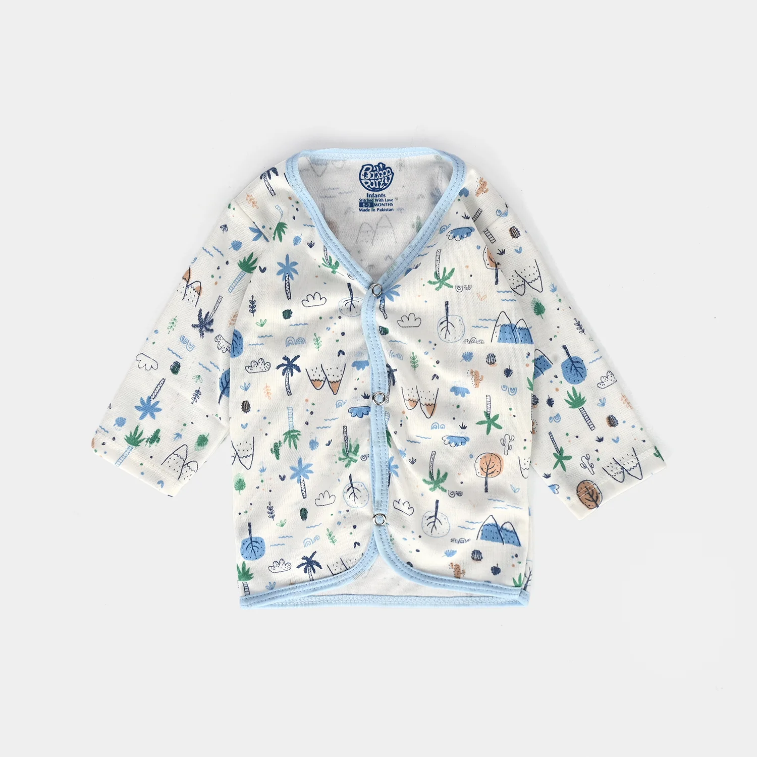 Baby Unisex Cotton Vest (2PCS)  Set - Image 2