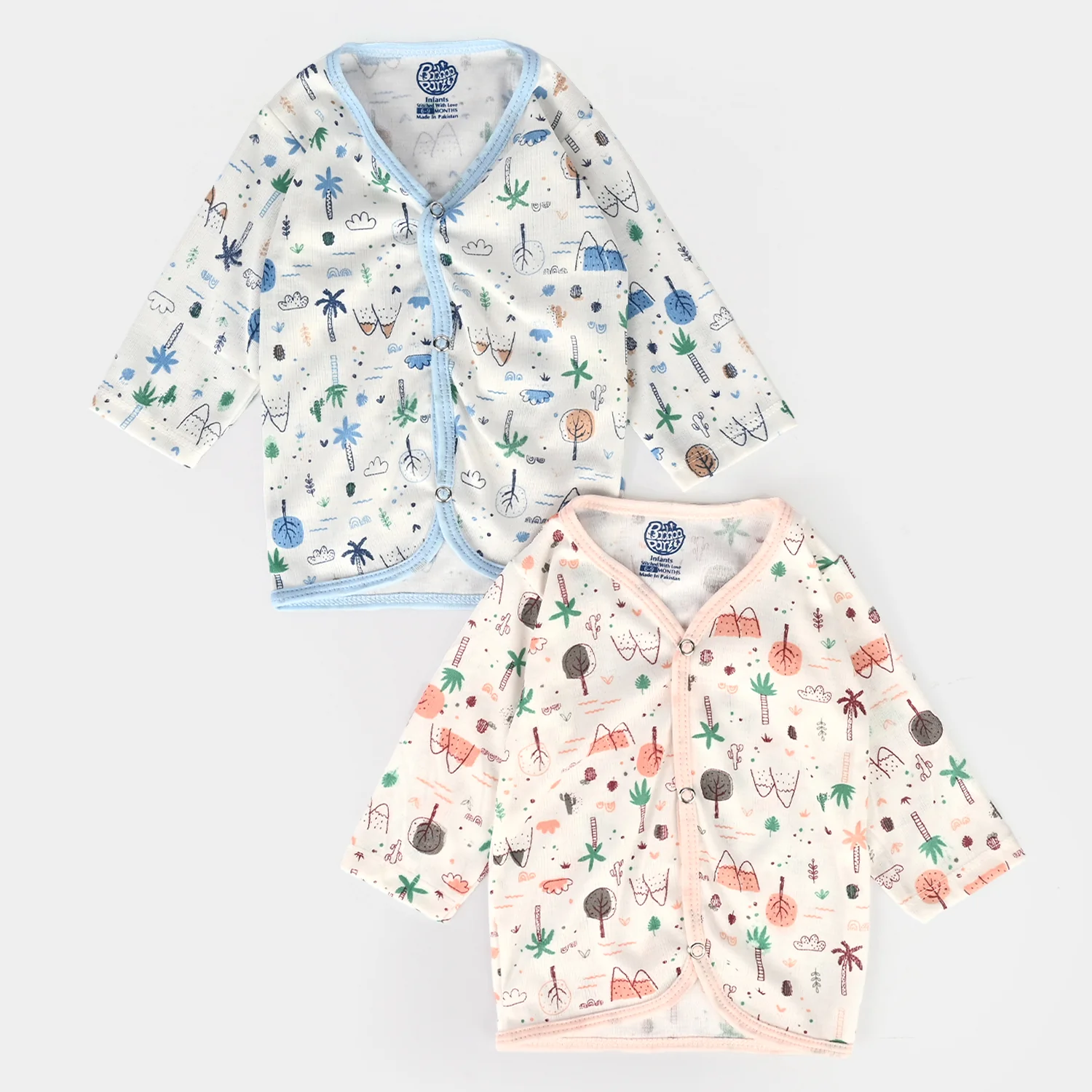 Baby Unisex Cotton Vest Set