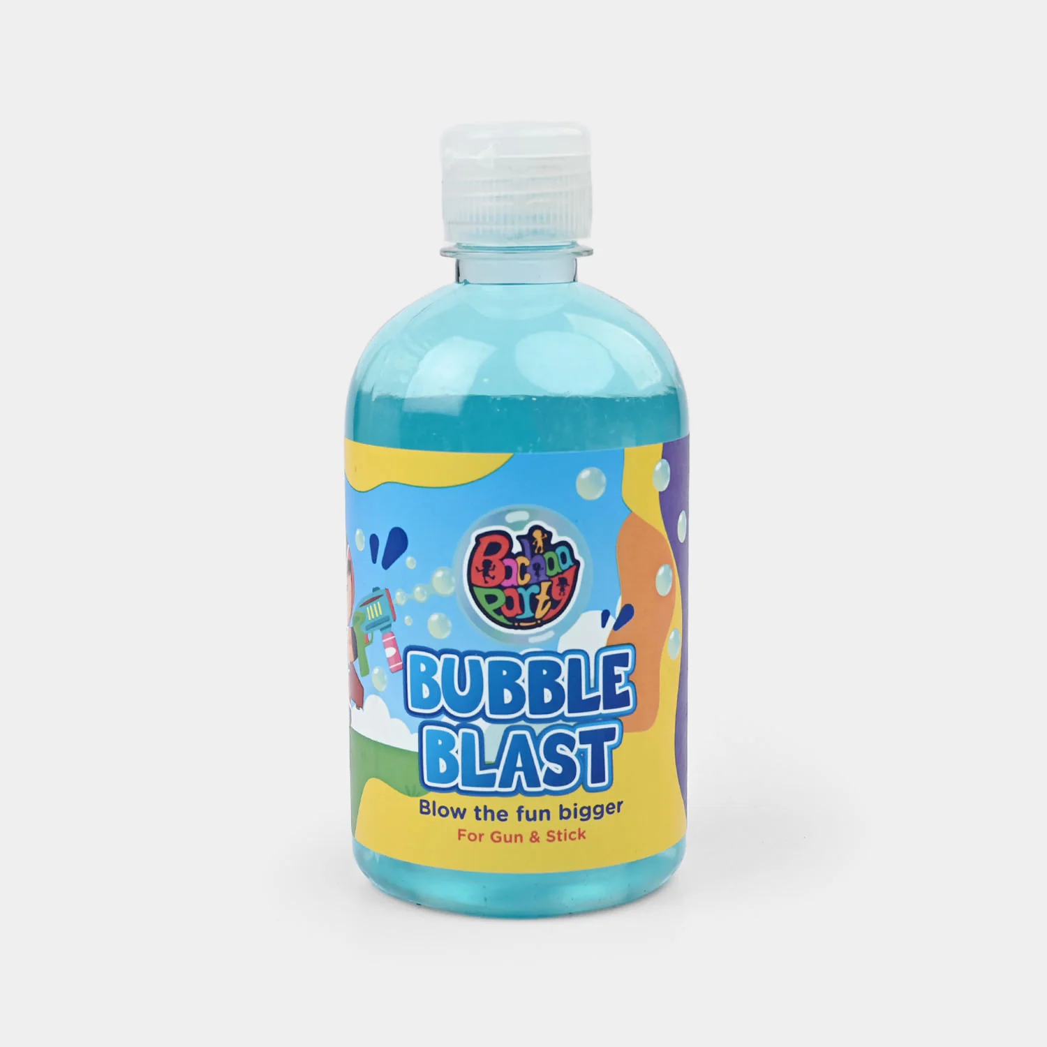 Bubble Liquid Bottle 500ml Blue - Image 2