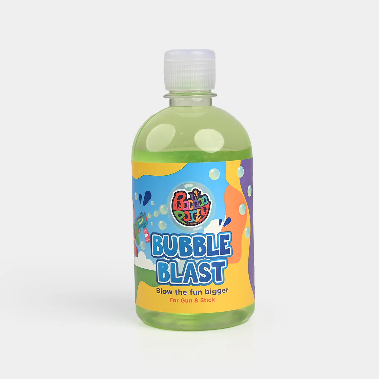 Bubble Liquid Bottle 500ml Green - Image 2