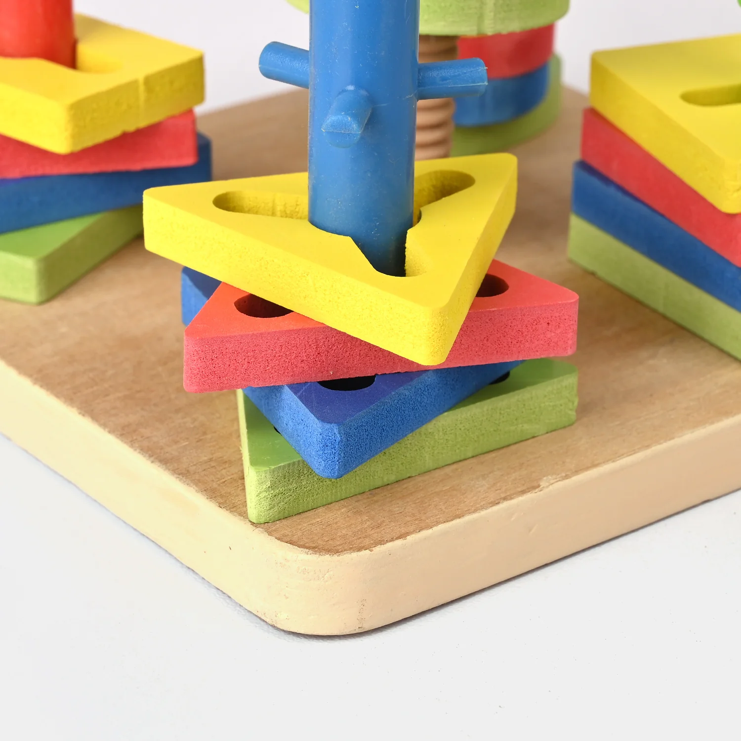 Five Sets of Column Blocks – Educational Wooden Shape - Image 2