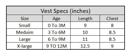 Infant Unisex Full Sleeve Vest Pack Of 3 White - Image 3