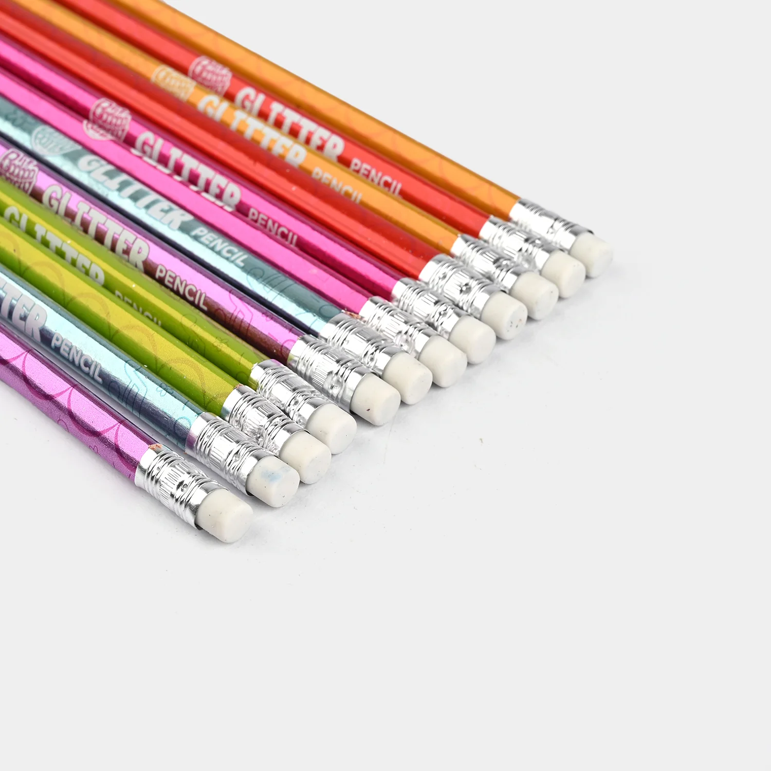 Glitter Pencils Pack Of 12 - Image 2