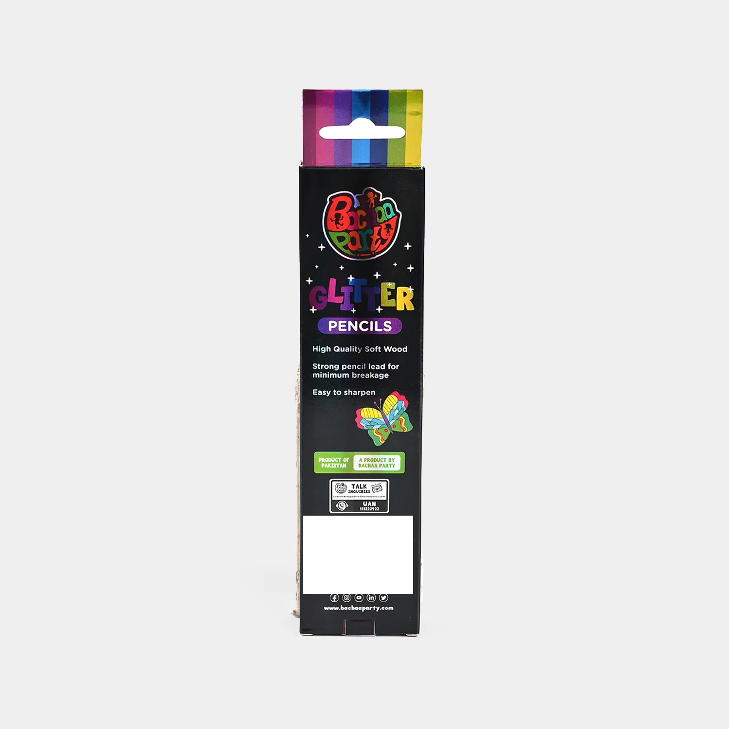 Glitter Pencils Pack Of 12 - Image 4