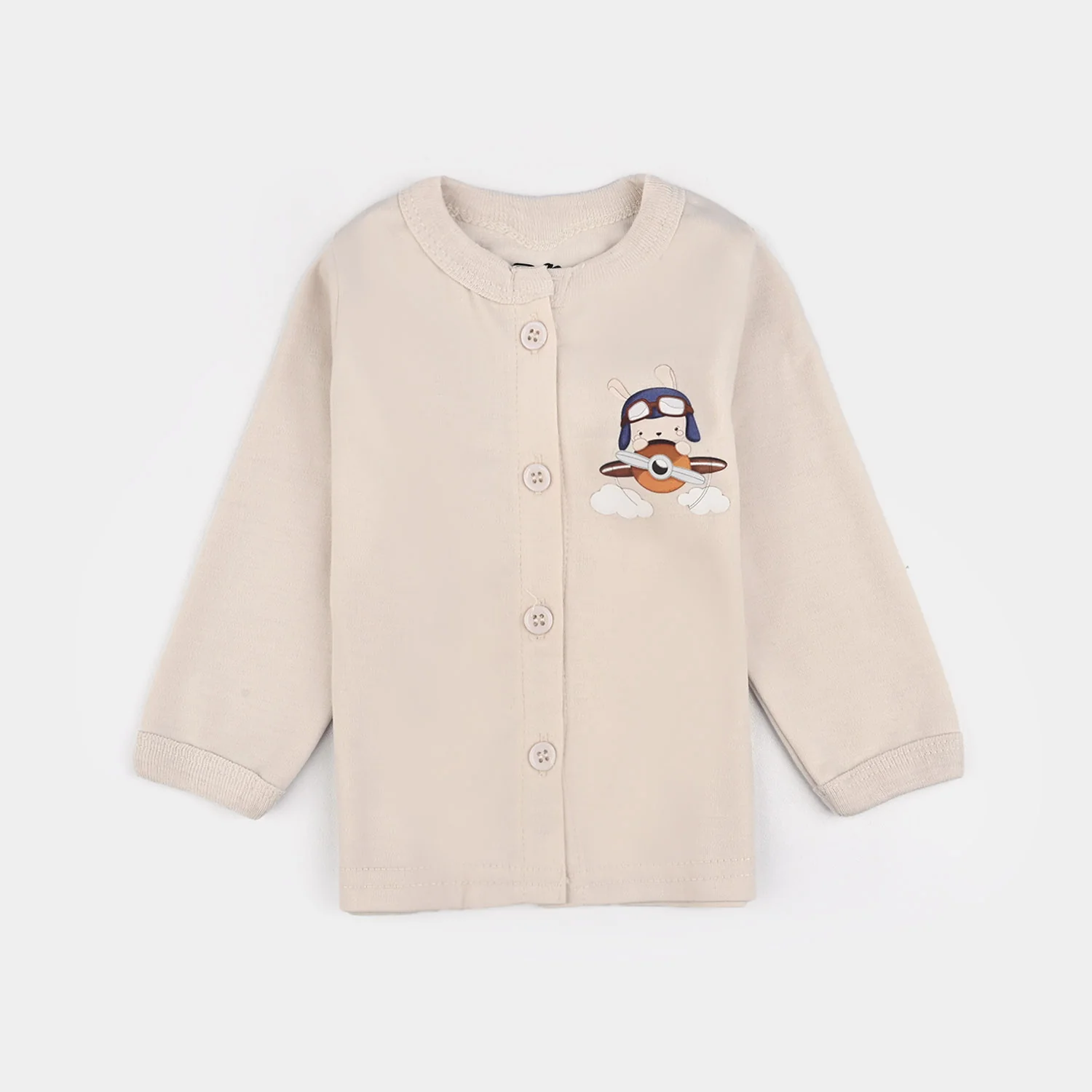 Infant Unisex Cotton Jabla Pajama Suit - Image 2