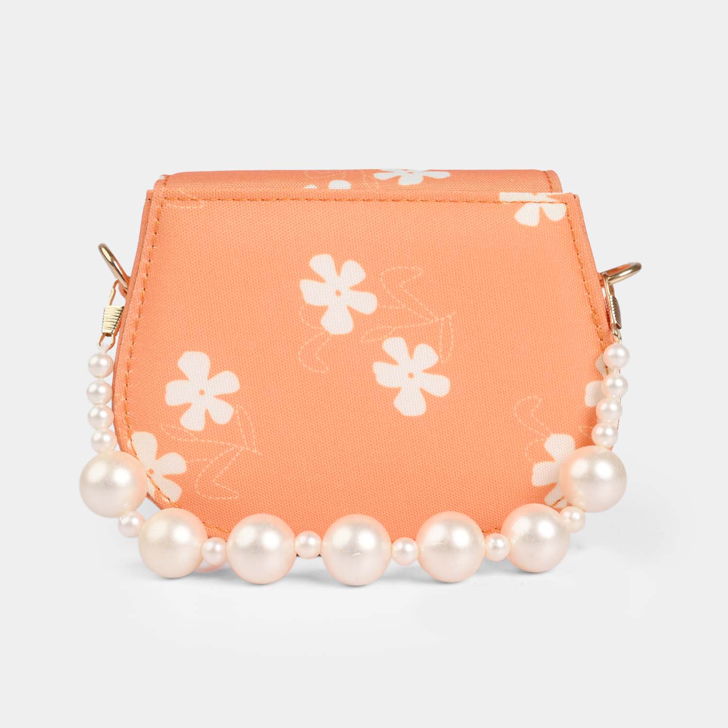 Mini Floral Handbag Clutch Bag for Girls - Image 5