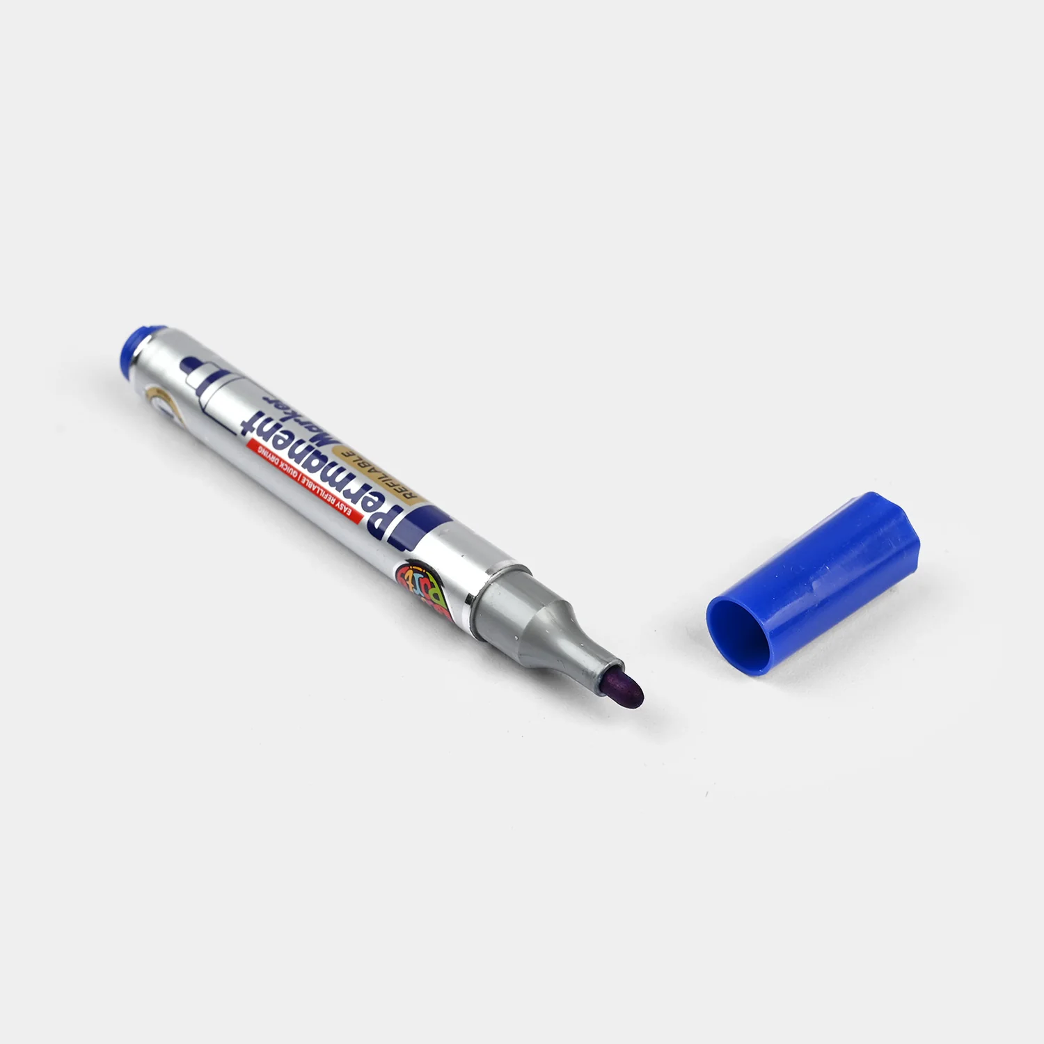Blue Permanent Marker (Refillable) - Image 2