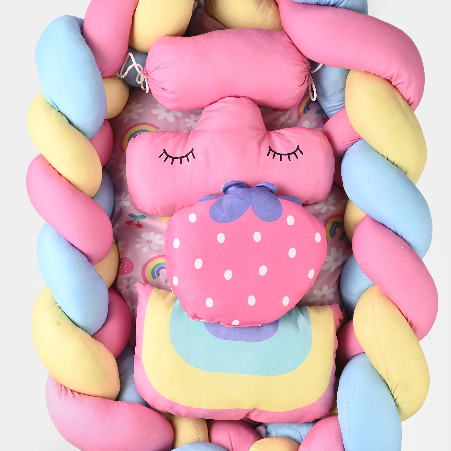 Braided Baby Nest – Soft & Cozy Snuggle Bed - Image 4