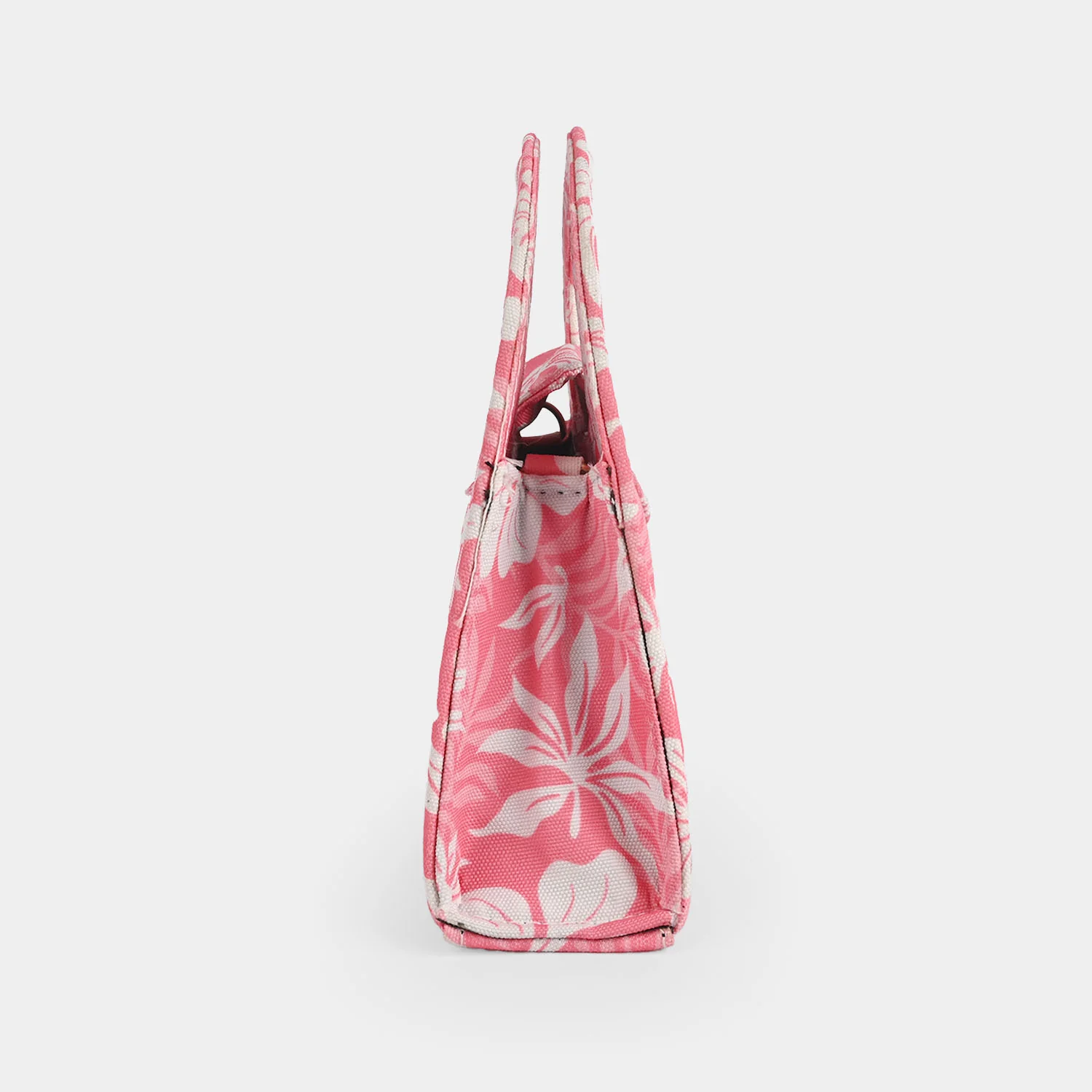 Kid's Fashion Hand Bag (Floral) - Pink & White - Image 3