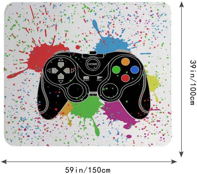 Gaming-Themed Area Rug With Colorful Controller Design - Image 2