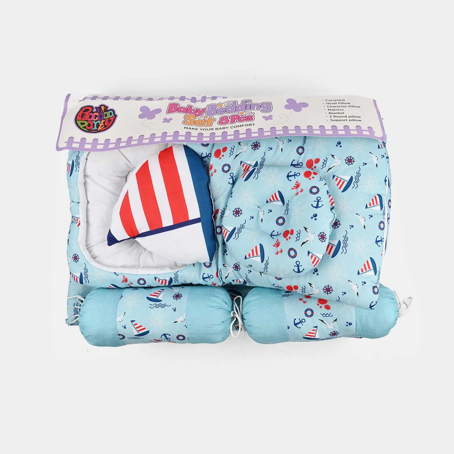 Baby Bedding Set | 8PCs - Image 3
