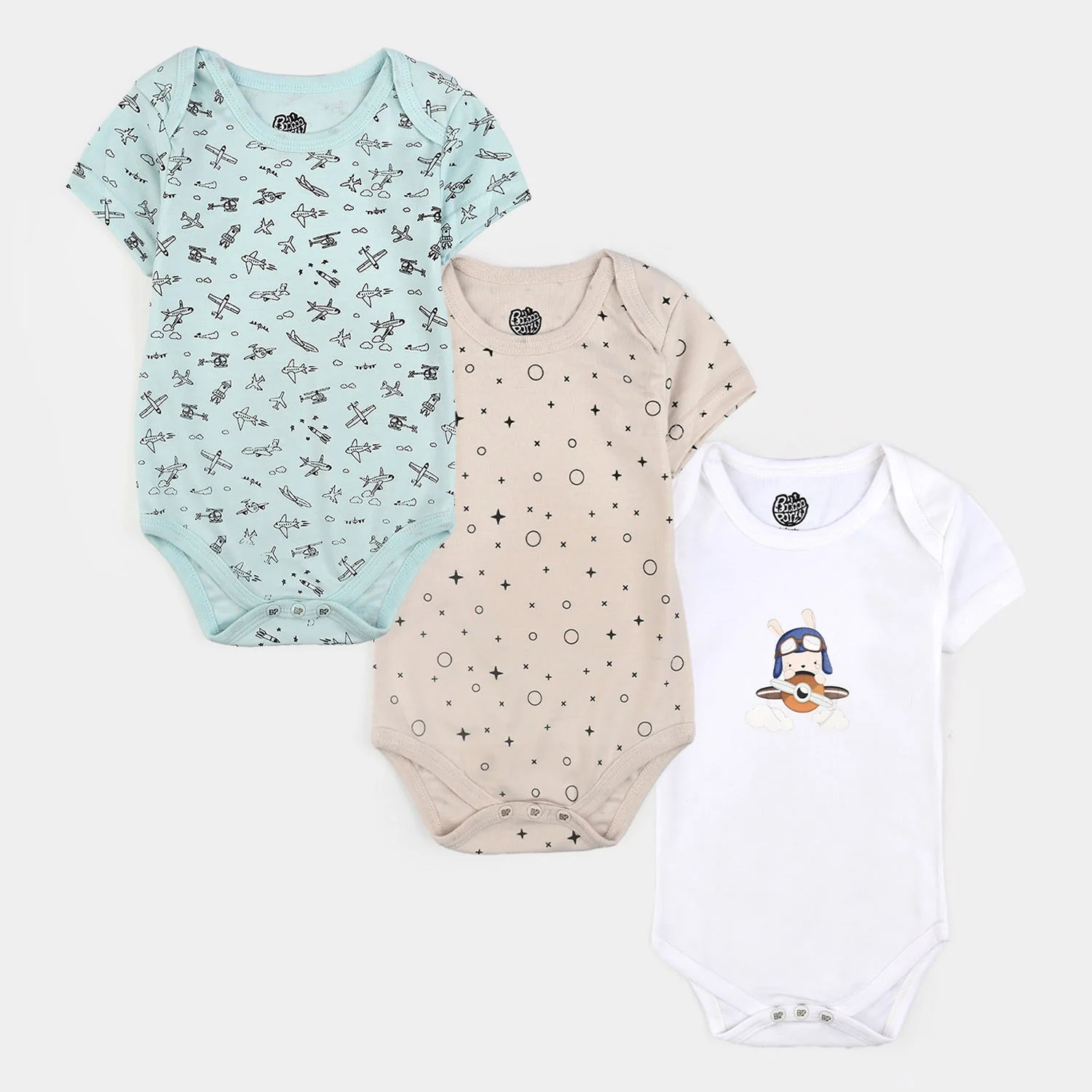 Infant Unisex Romper/Bodysuit Set (Pack of 3)