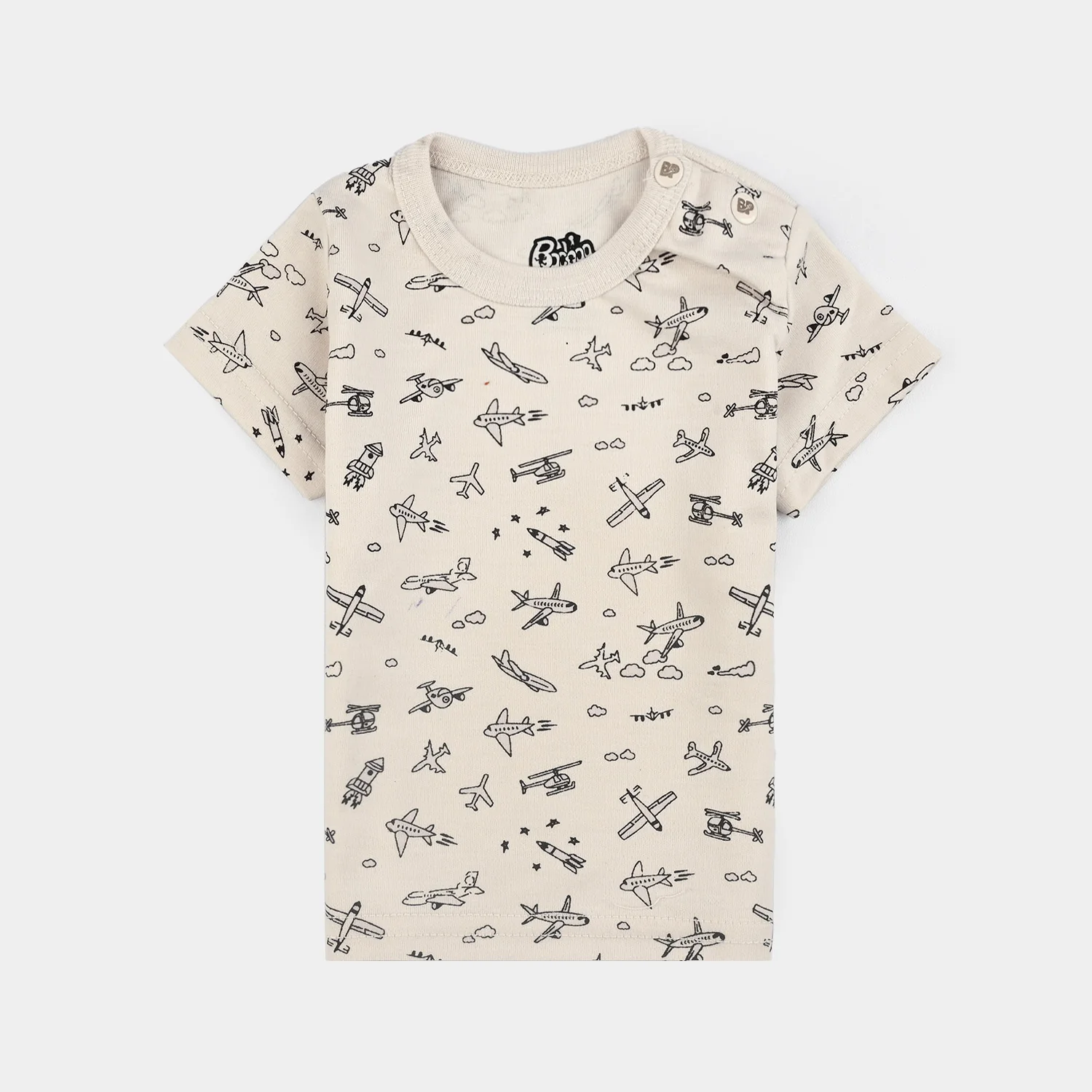 Infant Unisex Cotton T-Shirt Set (Pack of 3) - Image 2